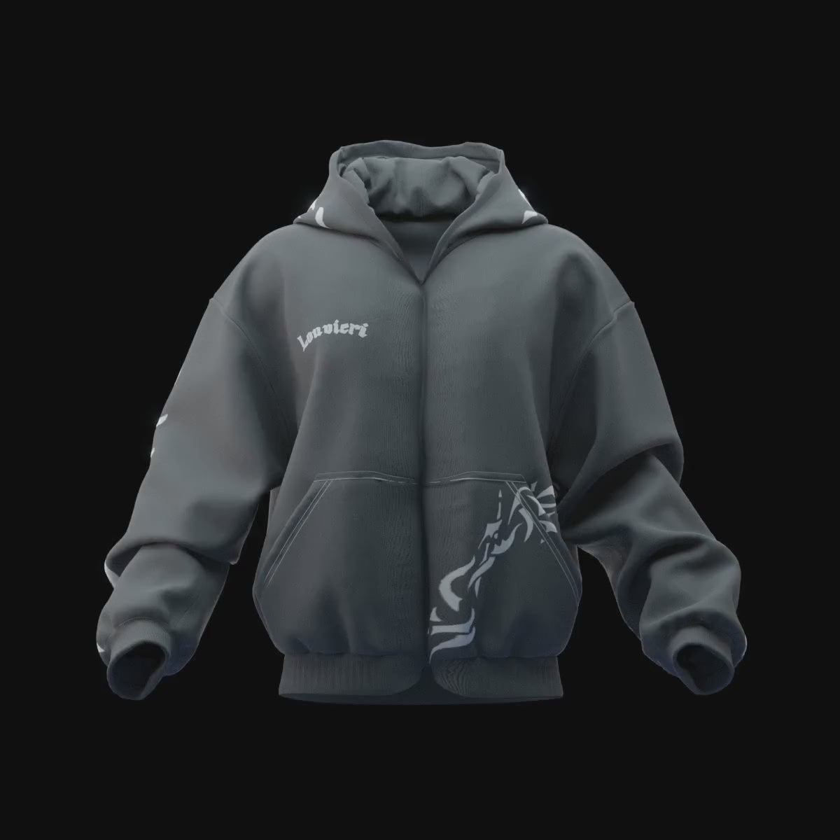 Próklisi - Full ZIP hoodie